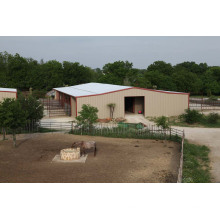 Prefabricated Light Steel Structure Horse Warehouse (KXD-103)